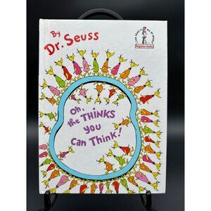 Oh The Thinks You Can Think (1975) Dr. Seuss - First Edition